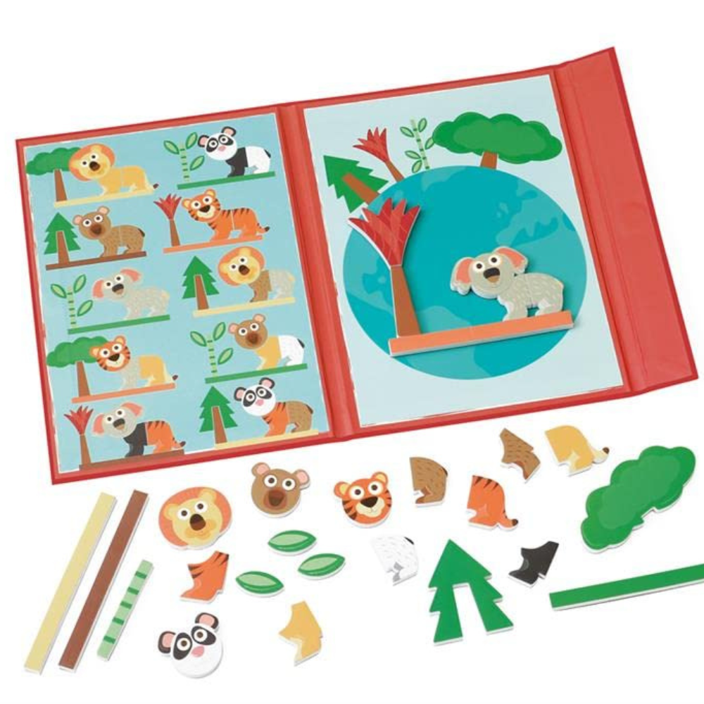 Scratch Europe Magnetic Mix & Match Animal World