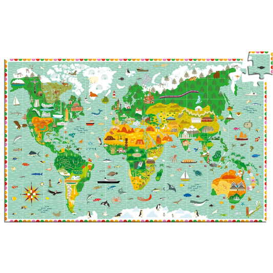Djeco Observation Puzzle Around the World