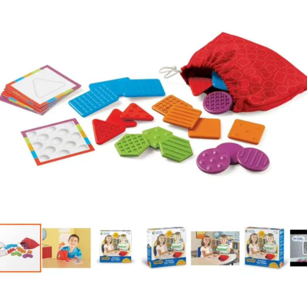 Learning Resources Teaching Tac Tiles