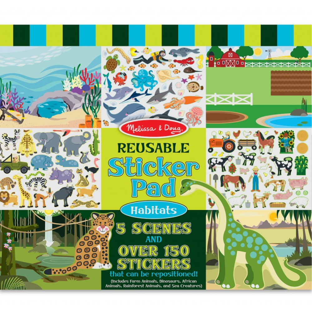 Melissa & Doug Reusable Sticker Pad