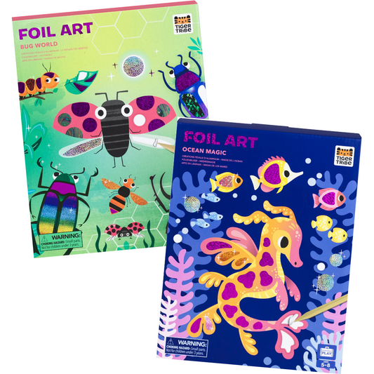 Tiger Tribe Foil Art - Various Designs