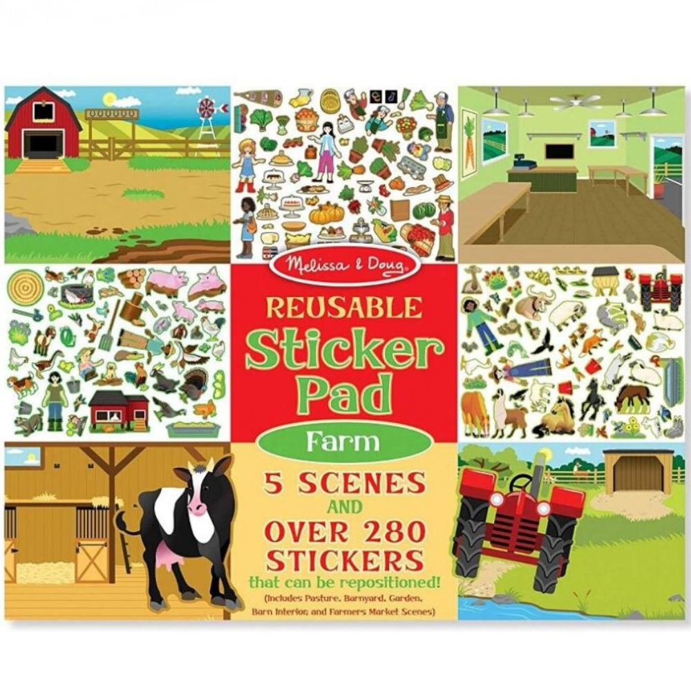 Melissa & Doug Reusable Sticker Pad