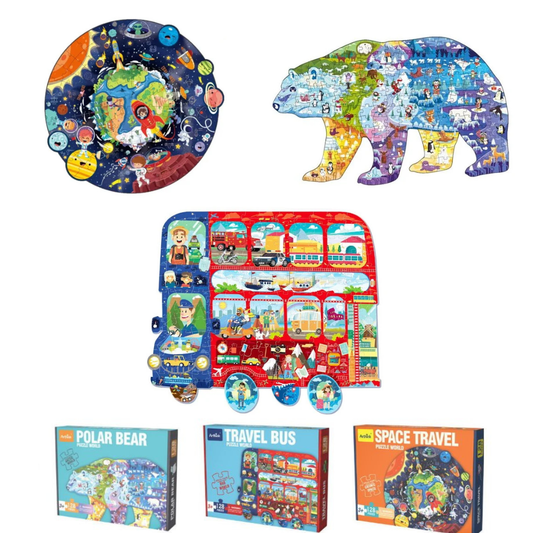 Shaped Puzzles (128 pieces)