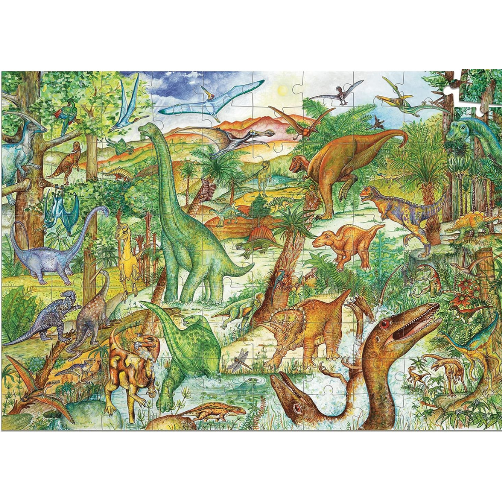 Djeco Observation Puzzle Dinosaurs
