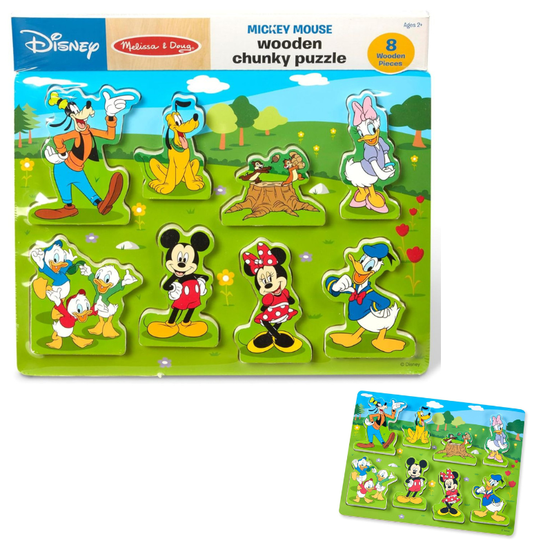 Melissa & Doug Disney Chunky Puzzle - Various Designs