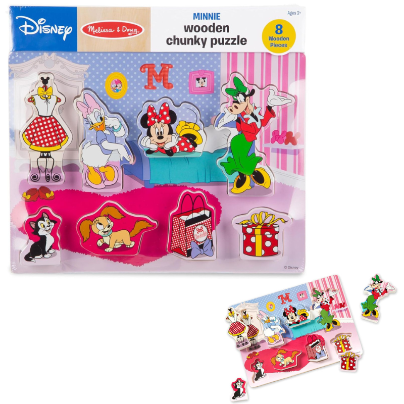 Melissa & Doug Disney Chunky Puzzle - Various Designs