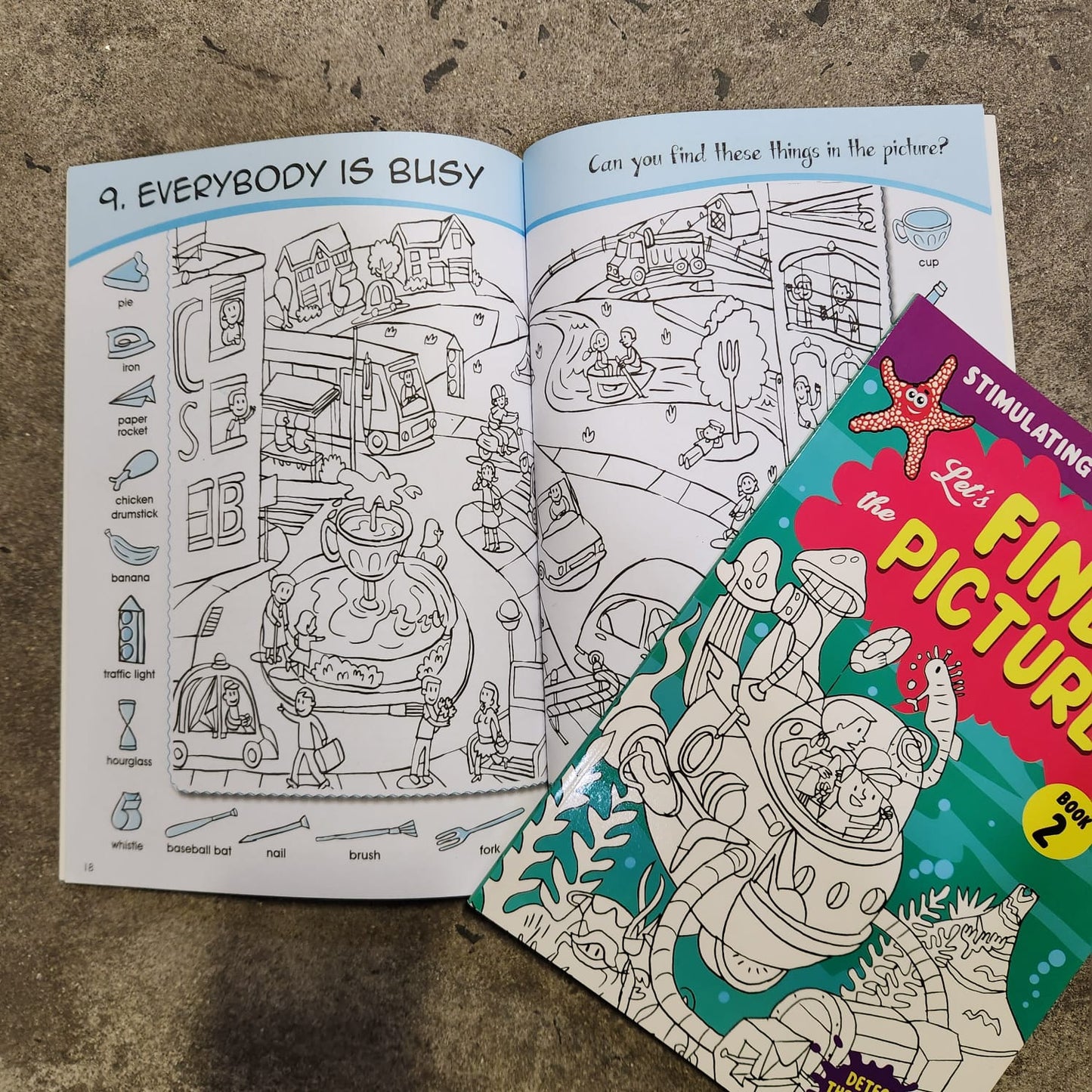 Find the Pictures Activity Book
