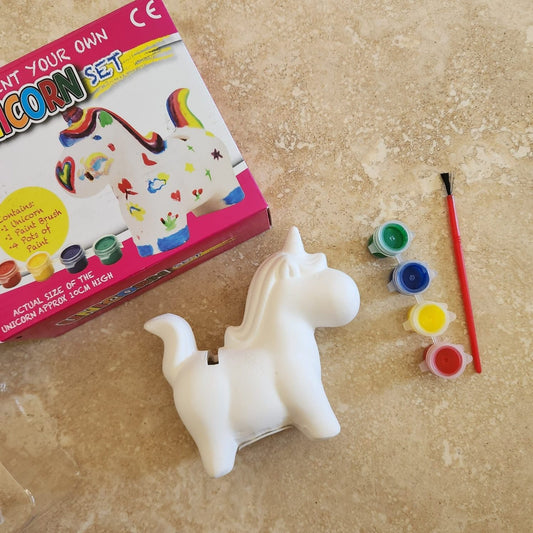 Unicorn Piggy Bank Craft