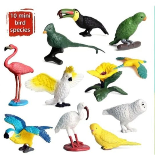 Bird Figurine Set