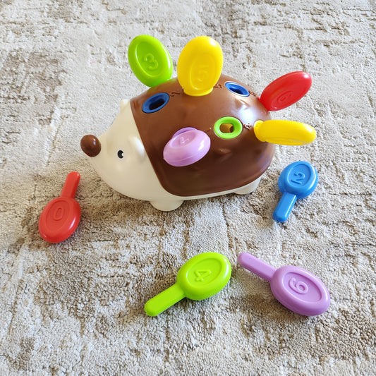 Colour & Count Hedgehog