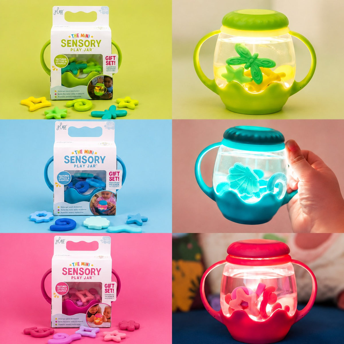 Glo Pals Mini Play Jars Gift Set