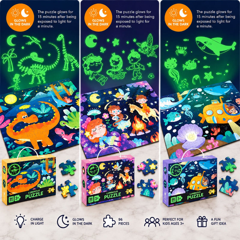 Luminous Puzzles 96 Pieces