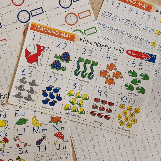 Melissa & Doug Learning Mats - Various Designs