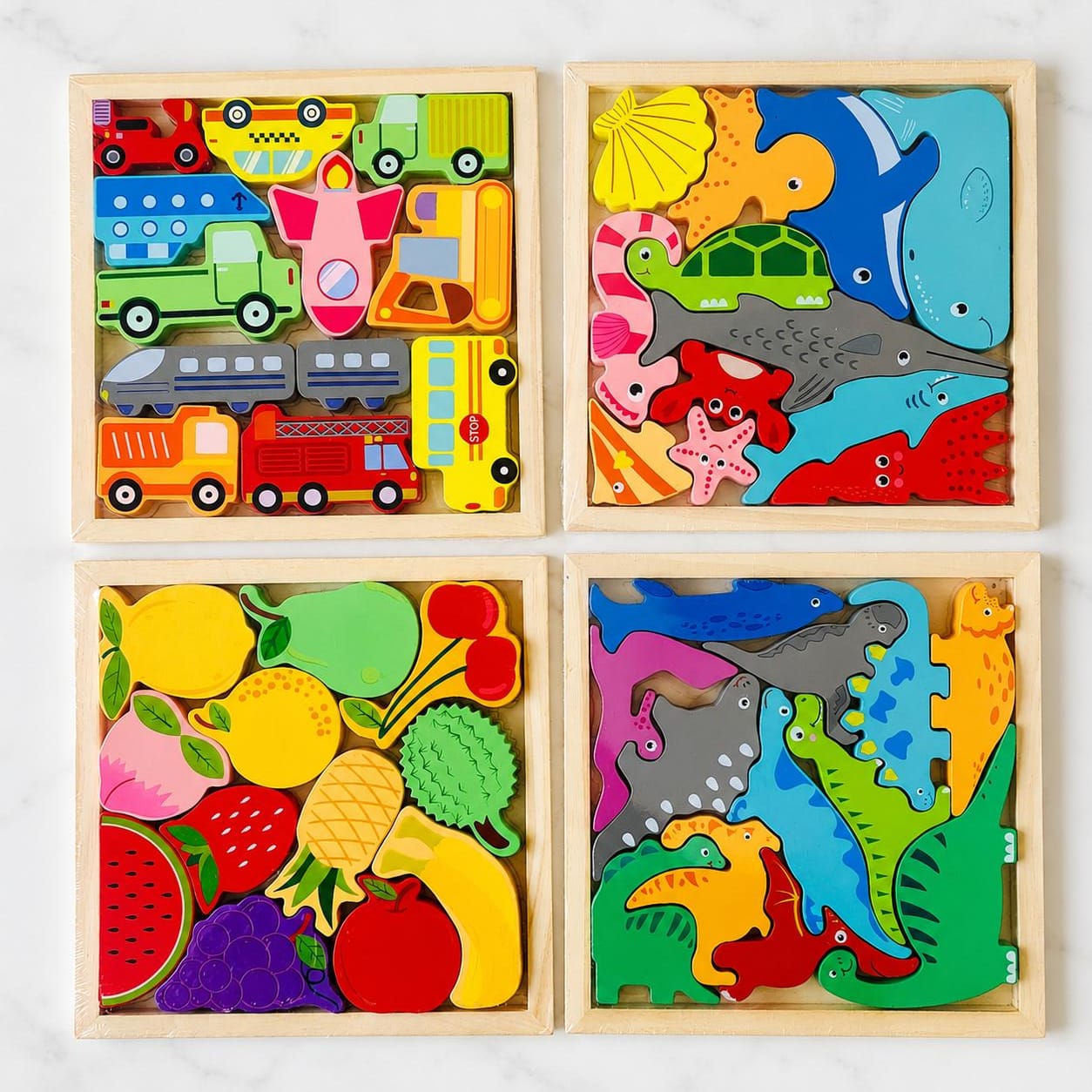 Wooden Puzzles - Various Designs