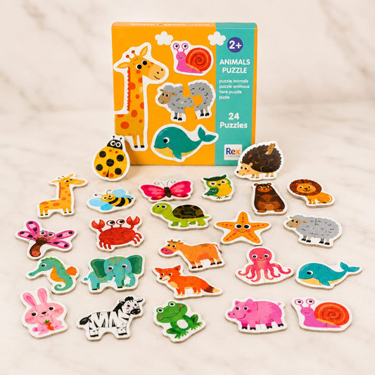 Animals Puzzles - 24 piece