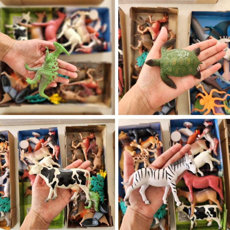 Animals Mega Box Playset - 60 Piece