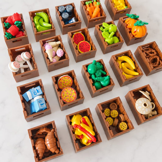 Brick Buddies Crates (Lego Compatible Accessories)