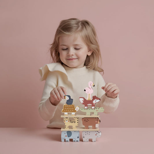 Tooky Toy Stacking Animals