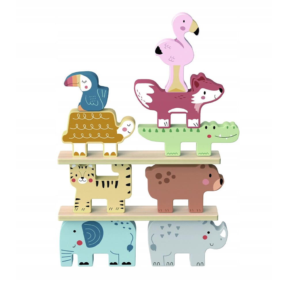 Tooky Toy Stacking Animals