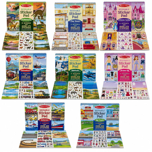 Melissa & Doug Reusable Sticker Pad