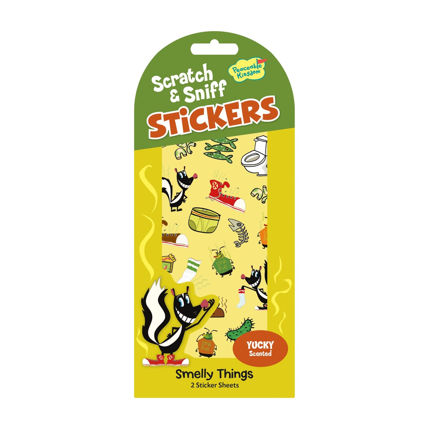 Peaceable Kingdom Scratch & Sniff Stickers - Various Designs