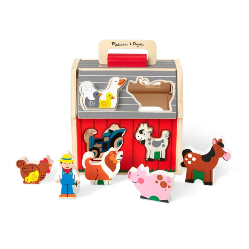 Melissa & Doug Take along Sorting Barn