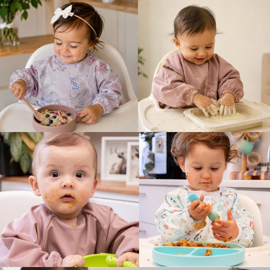 Long Sleeve Apron/Bib - Various Designs