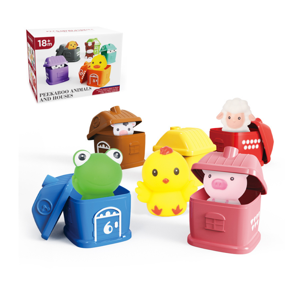 Cogo Peekaboo Animals Matching & Counting Game