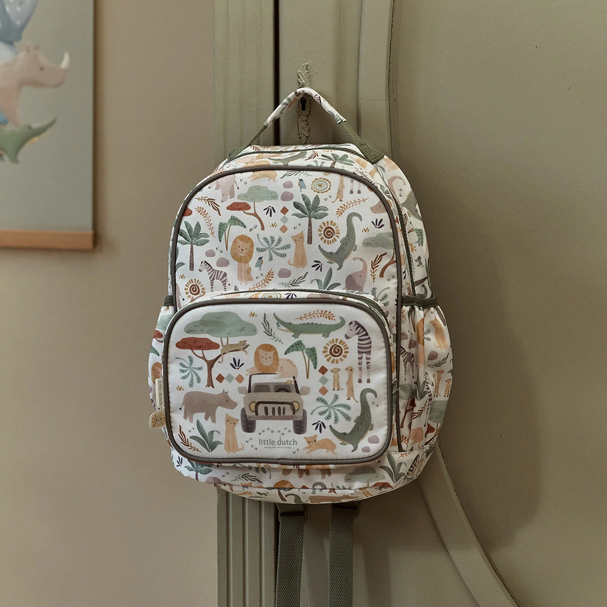 Little Dutch Backpack Safari Friends 35cm
