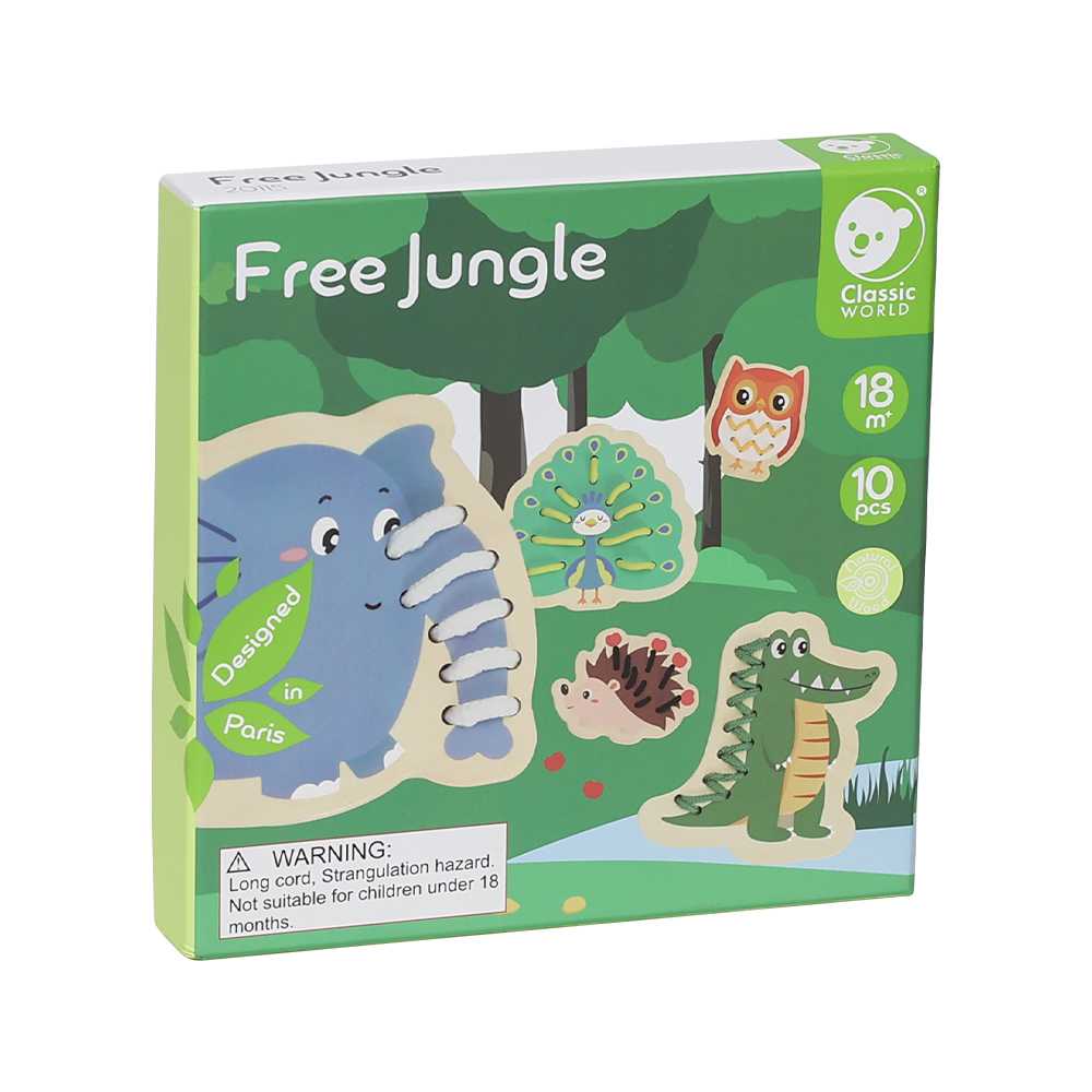 Classic World Lacing Animals - Free Jungle