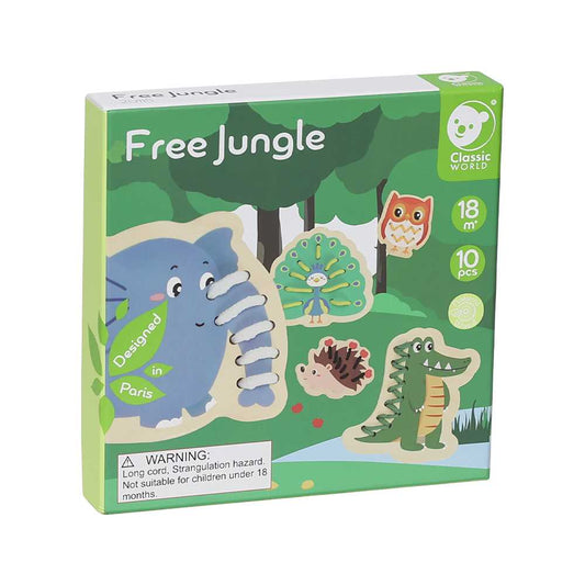 Classic World Lacing Animals - Free Jungle