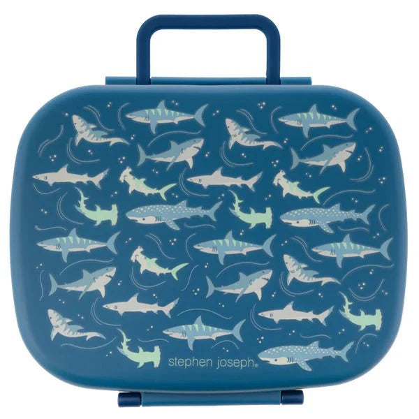 Stephen Joseph Bento Lunch Box With Removable Tray - Various Designs