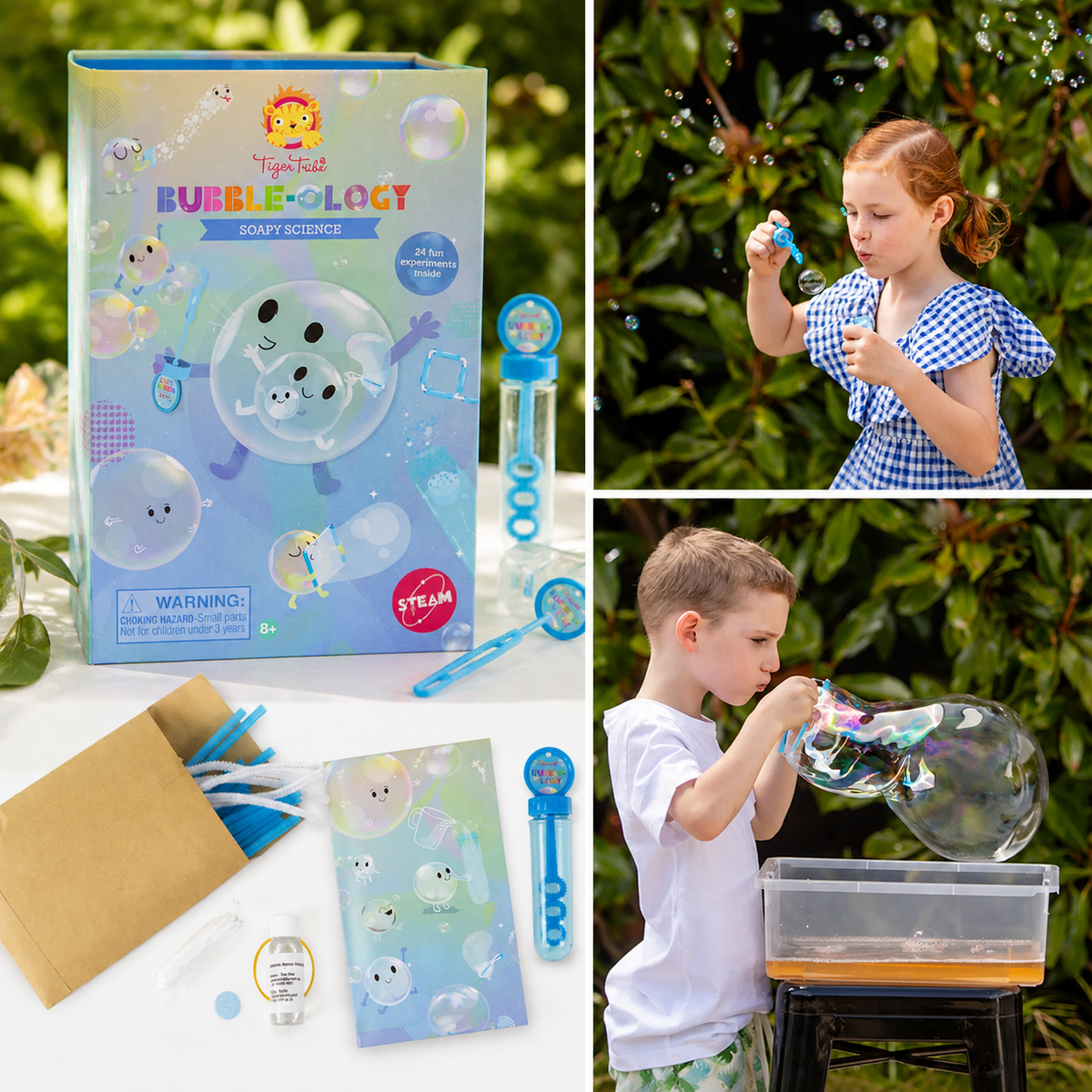 Tiger Tribe Soapy Science Bubble-ology