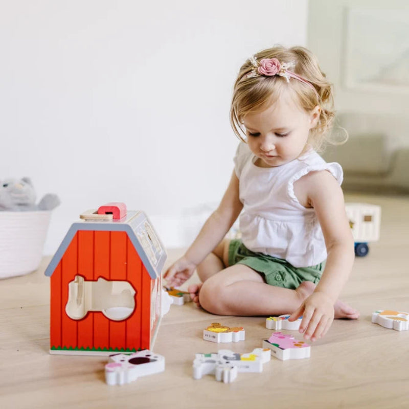 Melissa & Doug Take along Sorting Barn