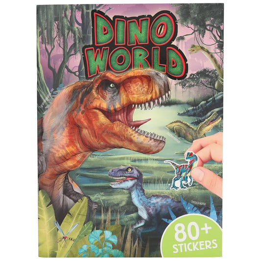 Dino World Puffy Sticker Book