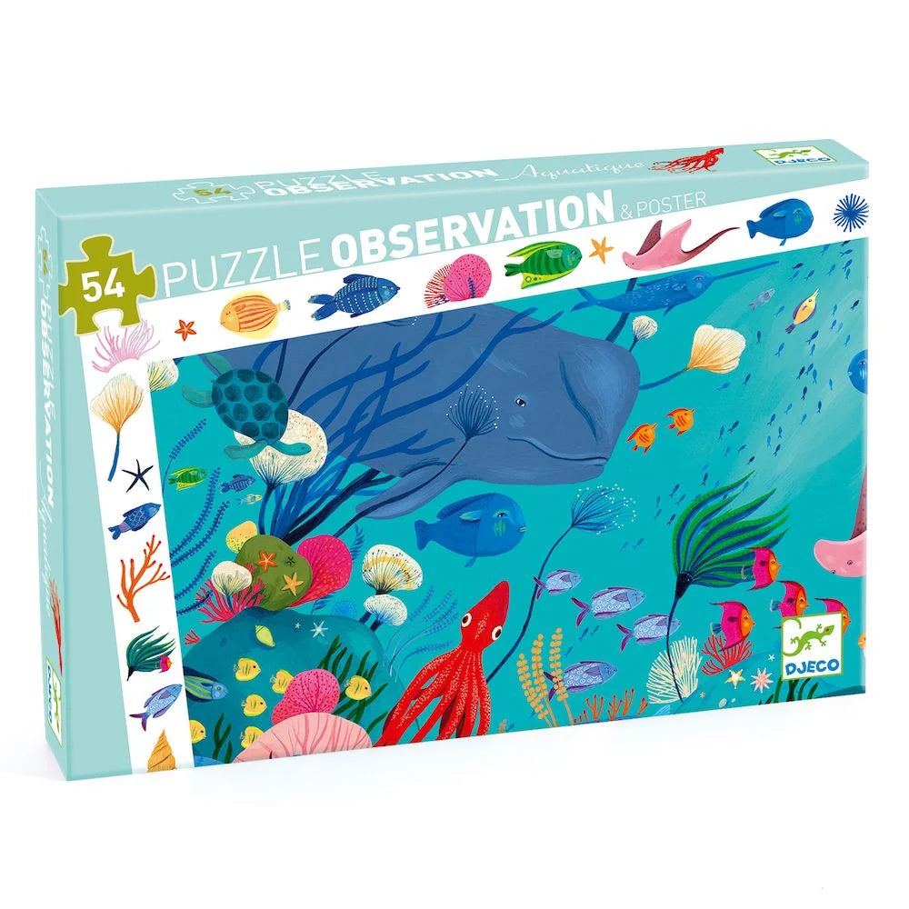 Djeco Observation Puzzle Aquatic