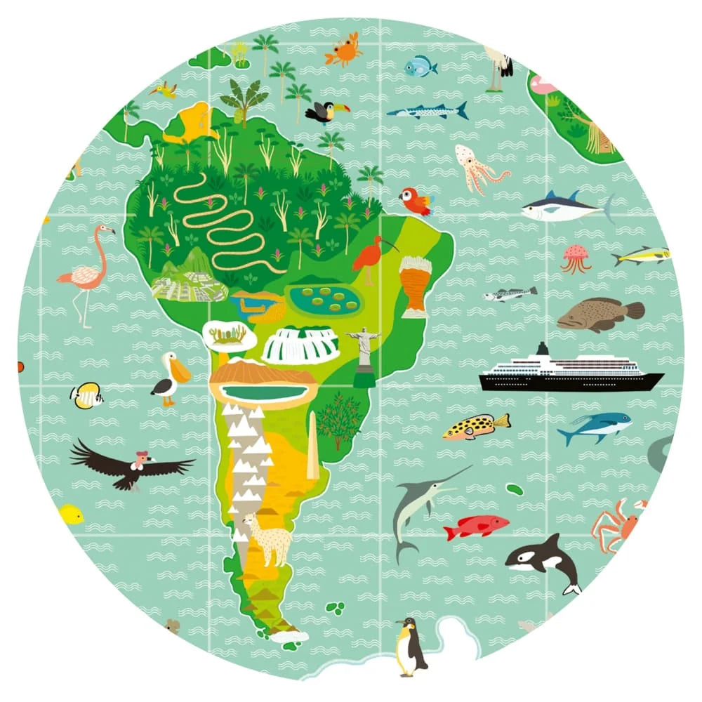 Djeco Observation Puzzle Around the World