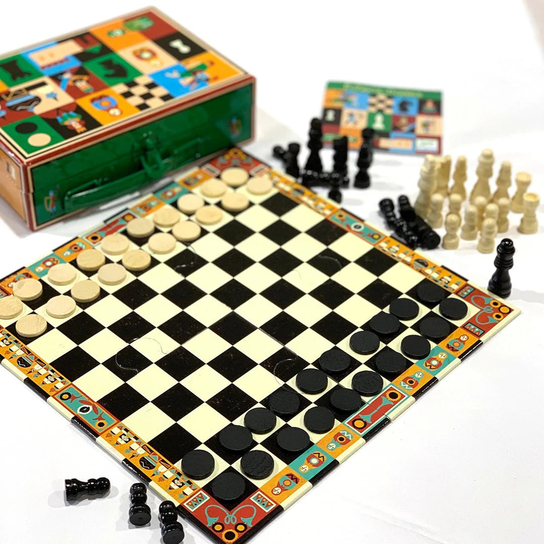 Djeco Chess & Checkers