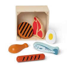 Melissa and Doug Wooden Food Groups Play Set