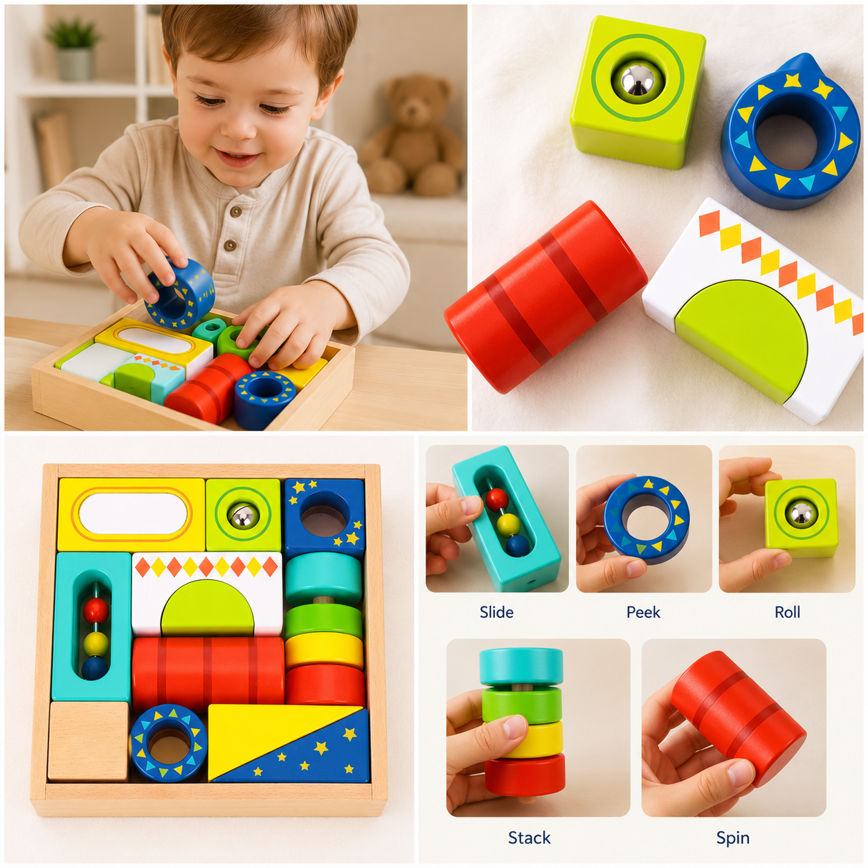 Tooky Toy | Multifunctional Block Set