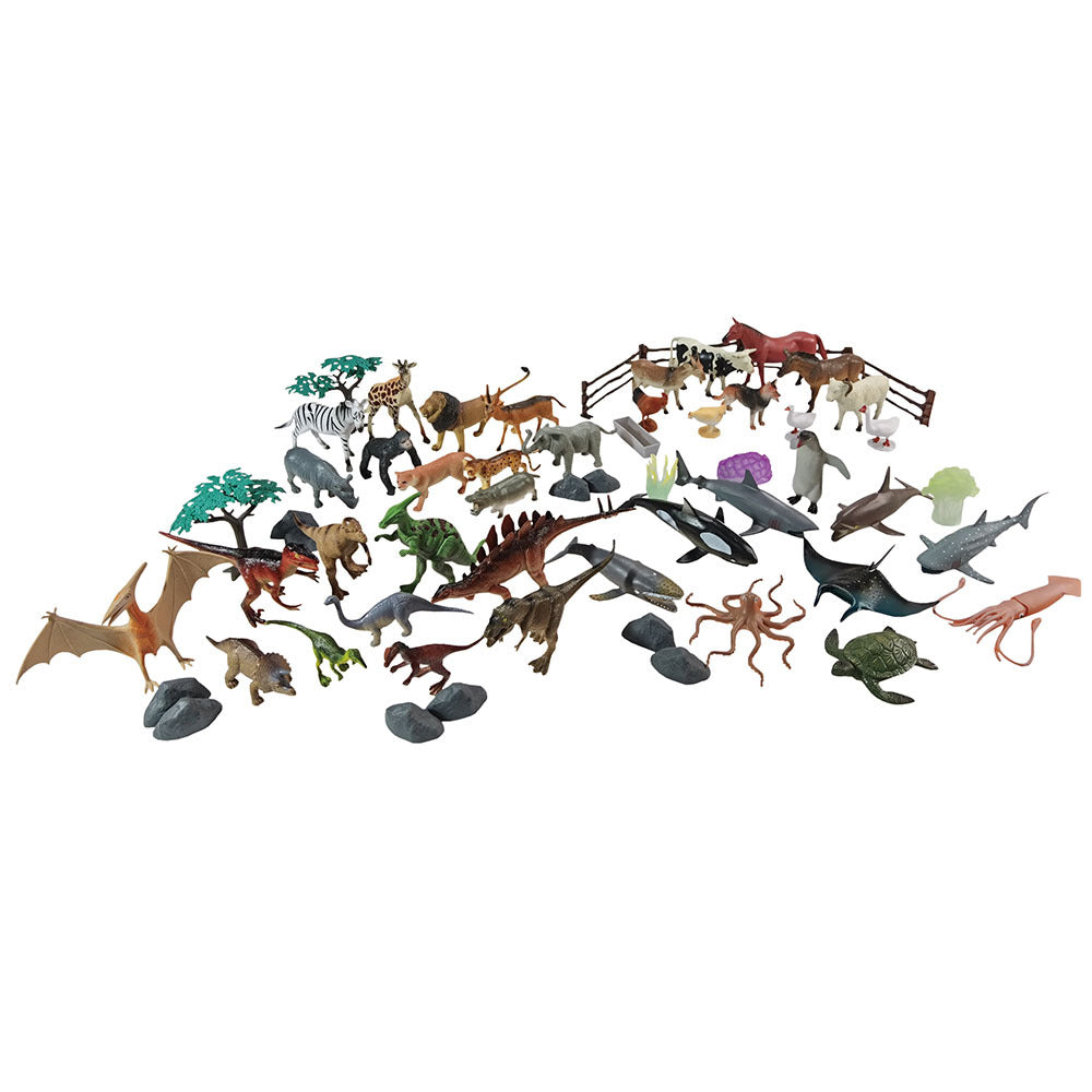Animals Mega Box Playset - 60 Piece