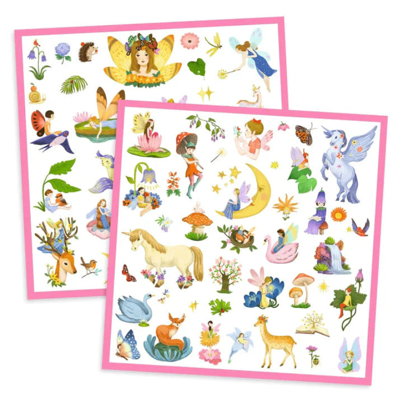 Djeco Metallic Stickers - Various Designs