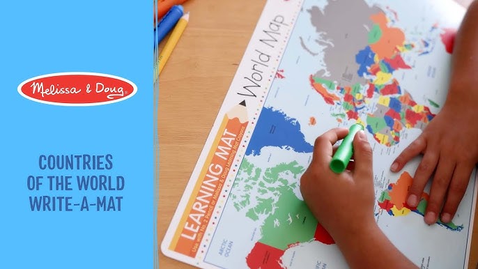 Melissa & Doug Learning Mats - Various Designs
