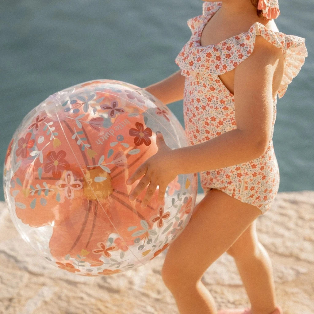 Little Dutch Sunny Flowers 3D Beach Ball