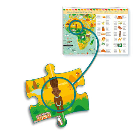 Djeco Observation Puzzle Around the World