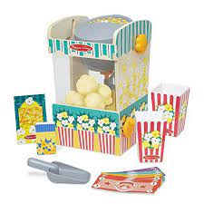 Melissa & Doug Fun & Fair Pop & Serve Popcorn Stand