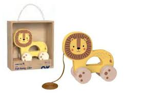 Tooky Toy Pull Along Lion