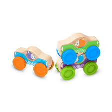 Melissa & Doug Animal Stacking Cars