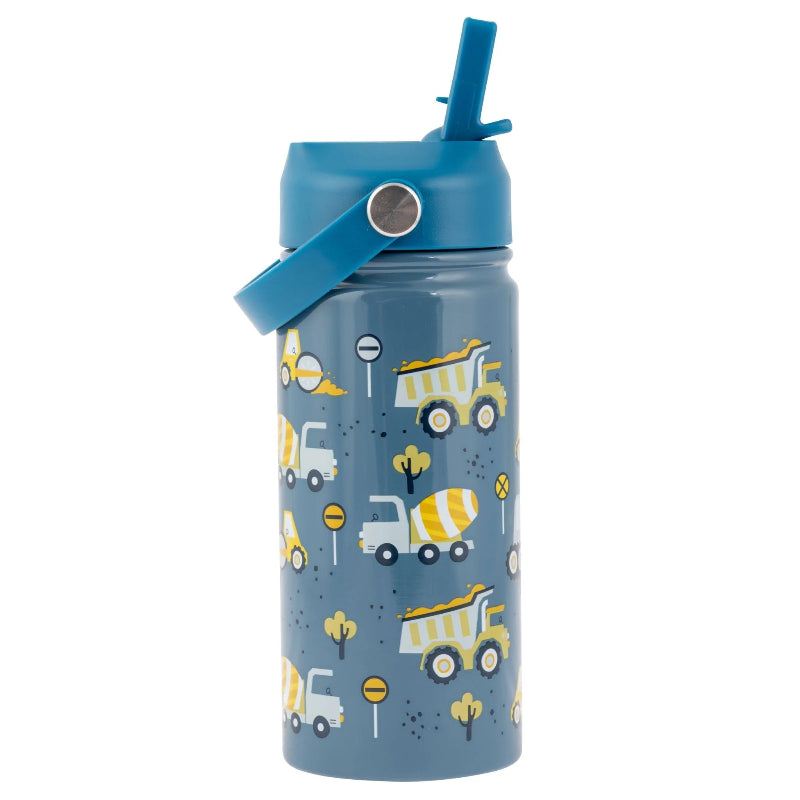 Stephen Joseph Insulated Stainless Steel Water Bottle with Handle
