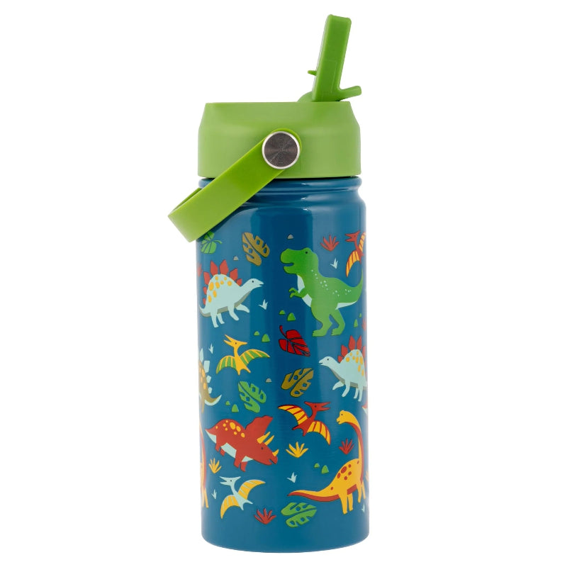 Stephen Joseph Insulated Stainless Steel Water Bottle with Handle